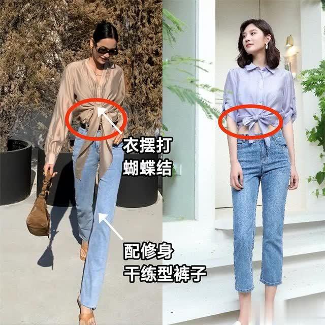 衣擺打蝴蝶結(jié)，氣質(zhì)又顯瘦.jpeg